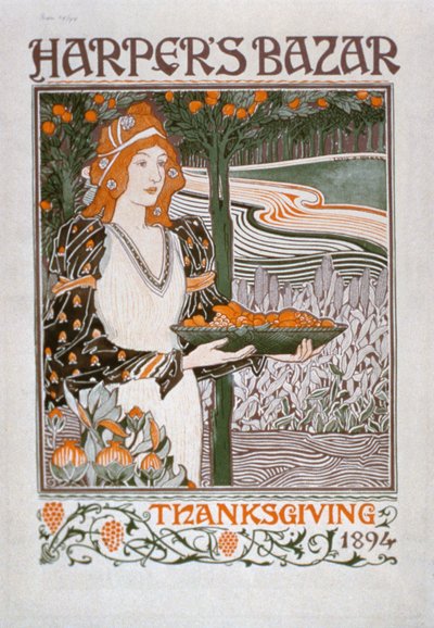 Advertisement for the Thanksgiving edition of Harper