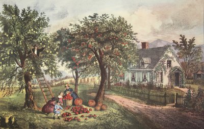 American Homestead - Autumn by American School