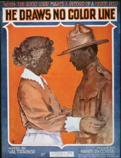 American World War I Songsheet for 