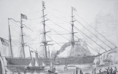 American sailing ship 