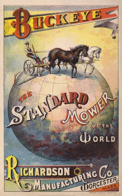 American trade card advertising the Richardson Manufacturing Company