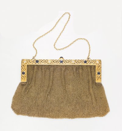 An antique evening bag, by Black, Starr & Frost, c.1890 by American School