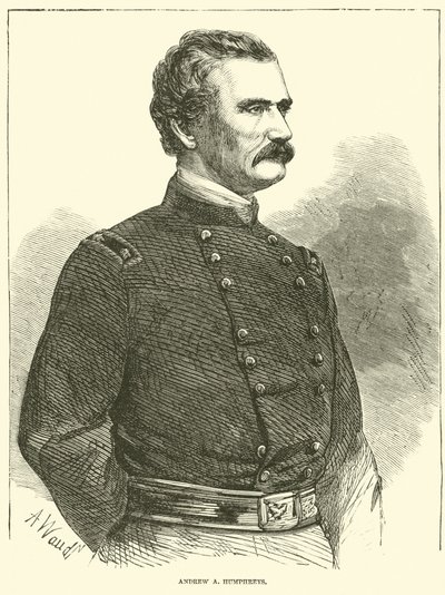 Andrew A Humphreys, August 1863 by American School