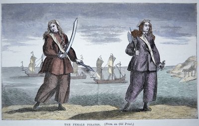 Anne Bonny and Mary Read by American School