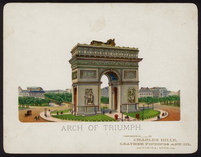 Arc de Triomphe, Paris, France by American School