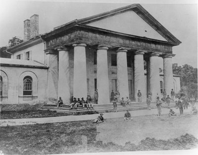 Arlington House Occupied by Federal Troops, 28th June 1864 by American School