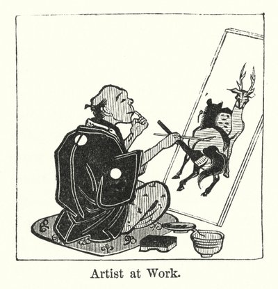 Artist at Work by American School