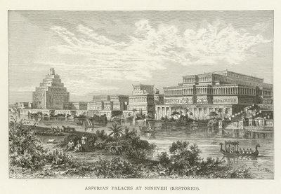 Assyrian Palaces at Nineveh, restored by American School