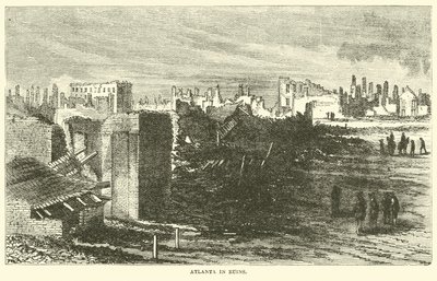 Atlanta in Ruins, November 1864 by American School
