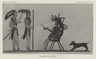 Atotarho - War Chief by American School