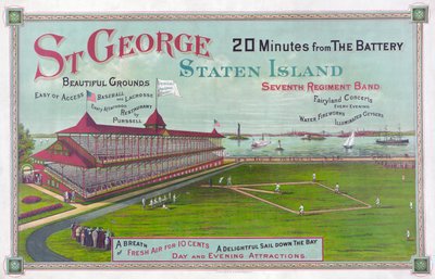 Baseball Field at St. George Park, Staten Island by American School
