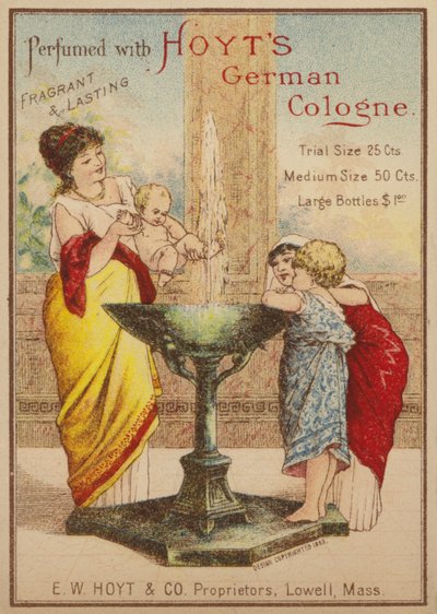 Bathing Baby in Fountain by American School