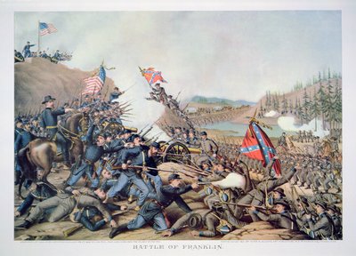 Battle of Franklin, November 30th 1864 by American School