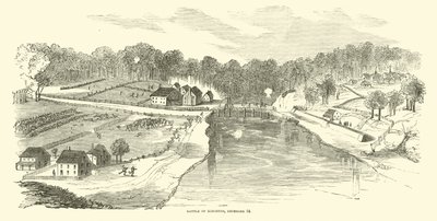 Battle of Kingston, 14 December, December 1862 by American School