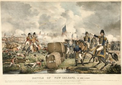 Battle of New Orleans by American School