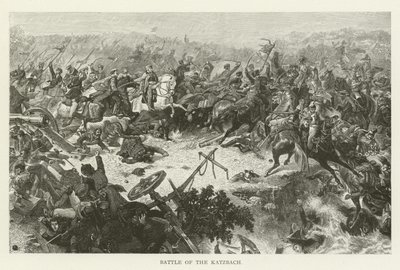Battle of the Katzbach by American School