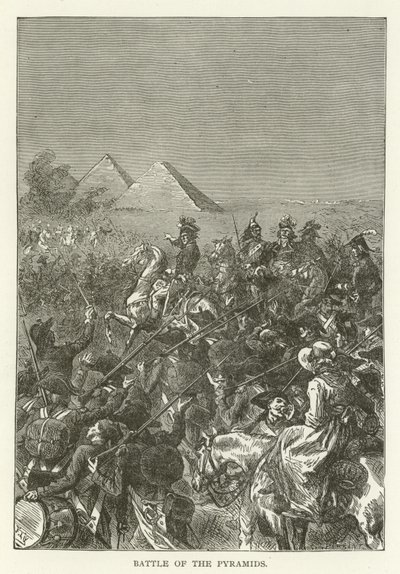 Battle of the Pyramids by American School