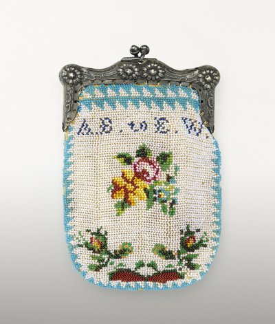 Beaded Purse by American School