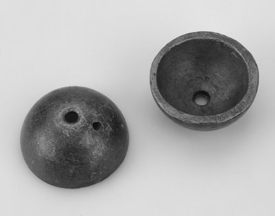 Bomb casing, from the Haymarket Riot, 1886 by American School