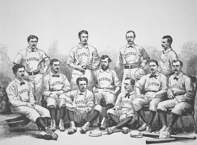 Boston Red Sox, National Champions in 1874 by American School