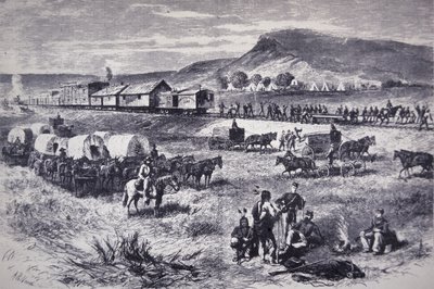 Building the Northern Pacific Railroad, from 