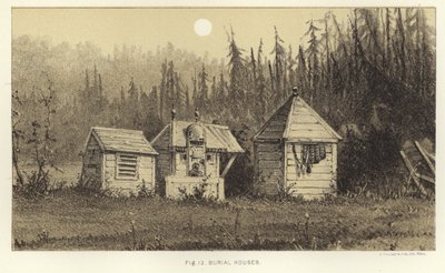 Burial Houses by American School