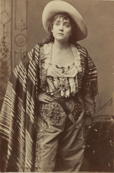 Cabinet Card Image of Actor Adah Isaacs Menken by American School