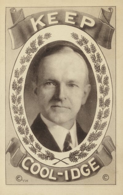 Calvin Coolidge by American School