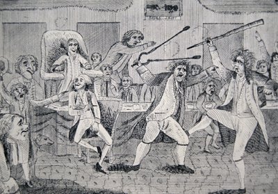 Cartoon depicting 
