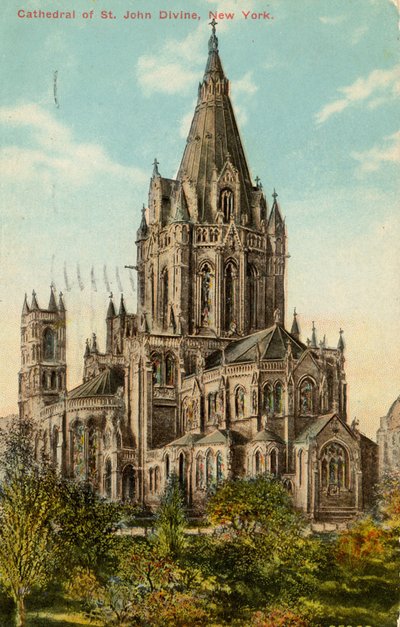 Cathedral of St. John the Divine, New York by American School