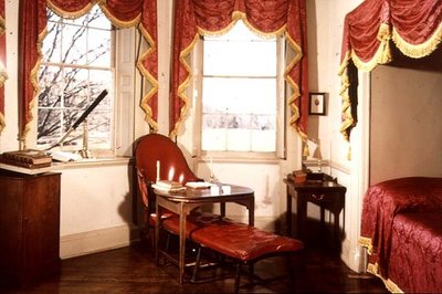 Chaise-longue and Storage Cabinet from Monticello, Home of Thomas Jefferson by American School
