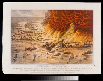Chicago in Flames by American School