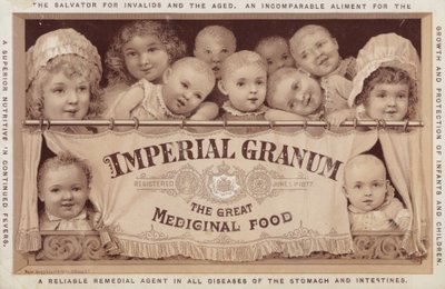 Children and Infants Advertising Imperial Granum by American School