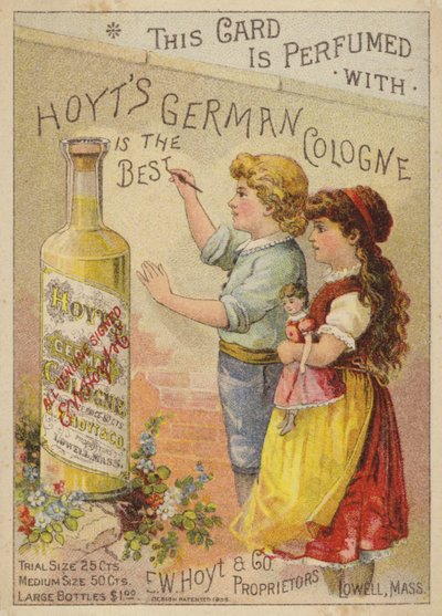 Children with Cologne Bottle by American School