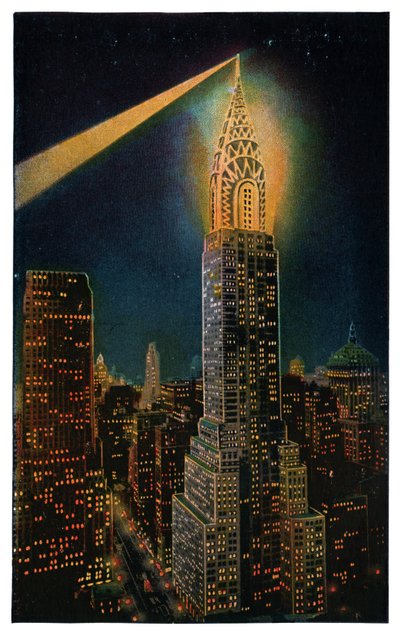 Chrysler Building, New York (c.1929) by American School