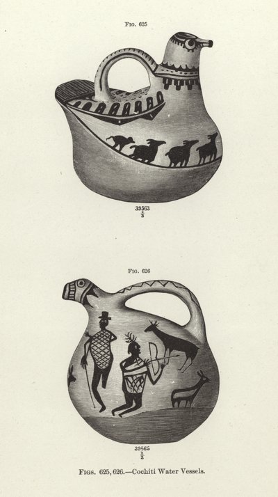 Cochiti Water Vessels by American School