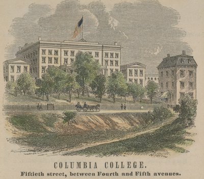 Columbia College, Fiftieth Street, between Fourth and Fifth Avenues by American School