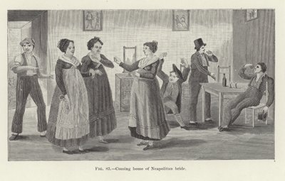 Coming Home of Neapolitan Bride by American School
