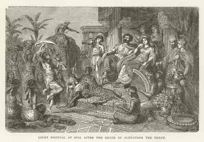 Court Festival at Susa After the Death of Alexander the Great by American School