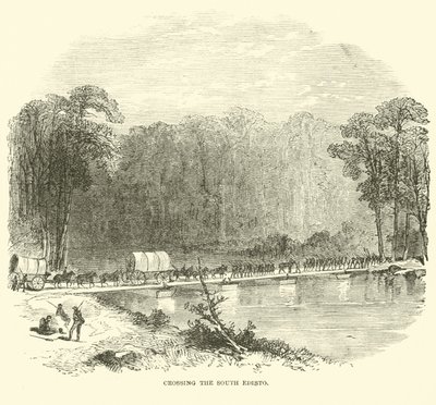 Crossing the South Edisto, January 1865 by American School