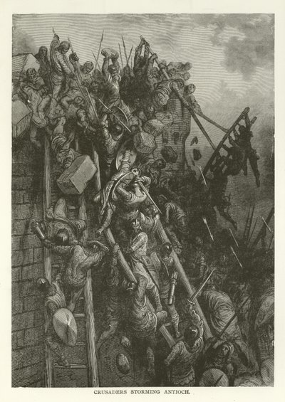 Crusaders Storming Antioch by American School