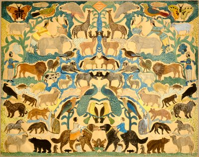 Cutout of Animals by American School