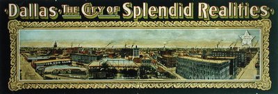 Dallas: The City of Splendid Realities, billboard by American School