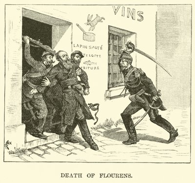 Death of Flourens by American School