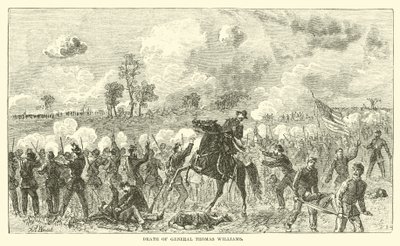 Death of General Thomas Williams, August 1862 by American School