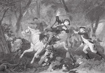 Death of Patrick Ferguson at the Battle of King