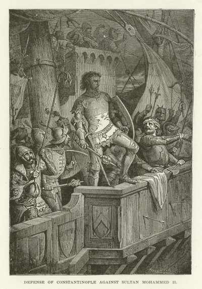 Defense of Constantinople Against Sultan Mohammed II by American School