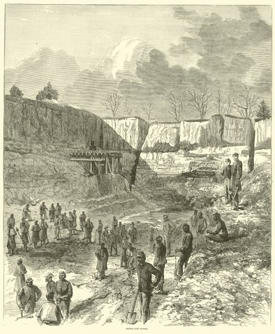 Dutch Gap Canal, October 1864 by American School