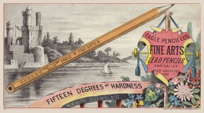 Eagle Fine Arts Pencil Advert by American School
