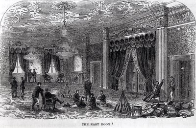 East Room of the White House During the Civil War, from 